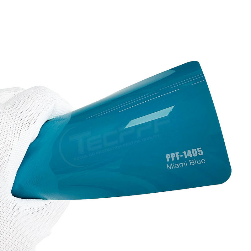 PPF-1405 마이애미 블루 컬러 변경 Ppf 필름 정밀 절단 8 밀리