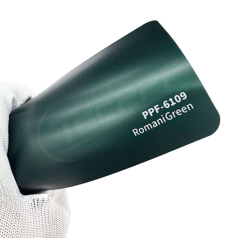 PPF-6109 로마니 그린 컬러 페인트 보호 필름 전문