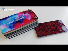 위조 탄소 적색 페인트 보호 필름 8 밀리 록 칩 보호 필름